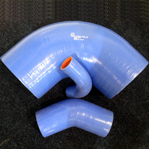 45 ° reduzierbogen ID 90-64mm azul *** silicona manguera elbow reductor Bodine reducción 