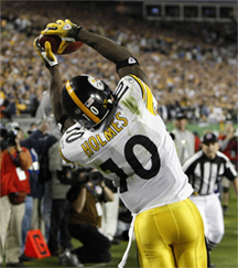 Pittsburgh Steelers Santonio Holmes Super Bowl XLIII - Depop