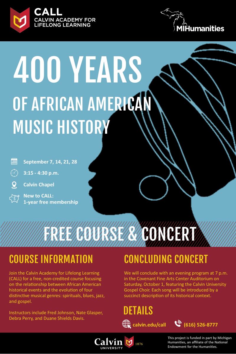 CALL African American Music History | Grand Rapids Urban League